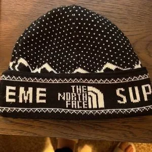 Supreme the north best sale face fold beanie